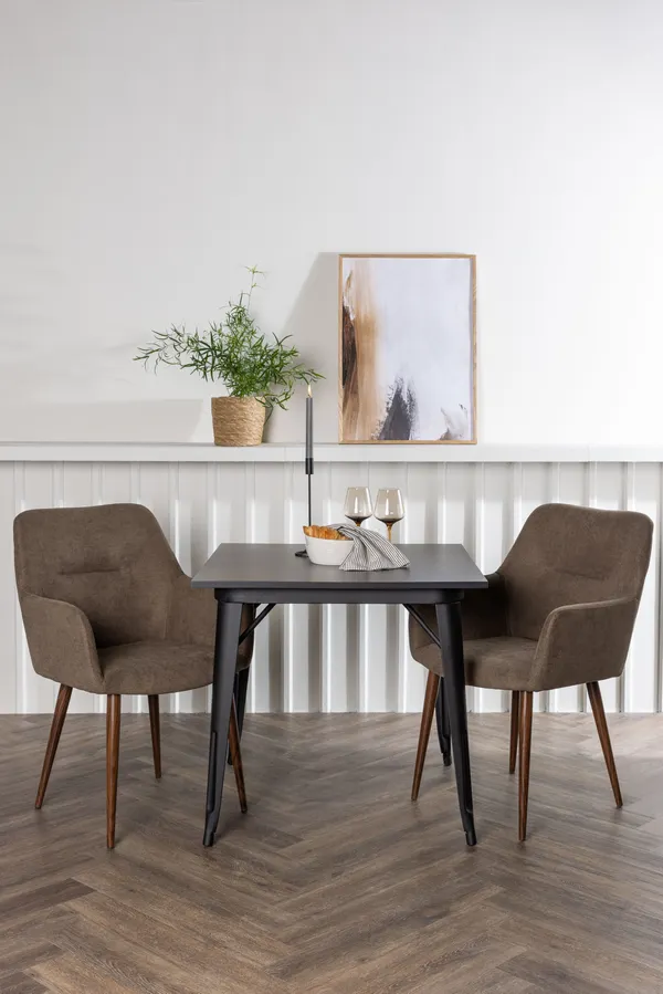 Esstischgarnitur Tempe mit den Stühlen Tomorrow