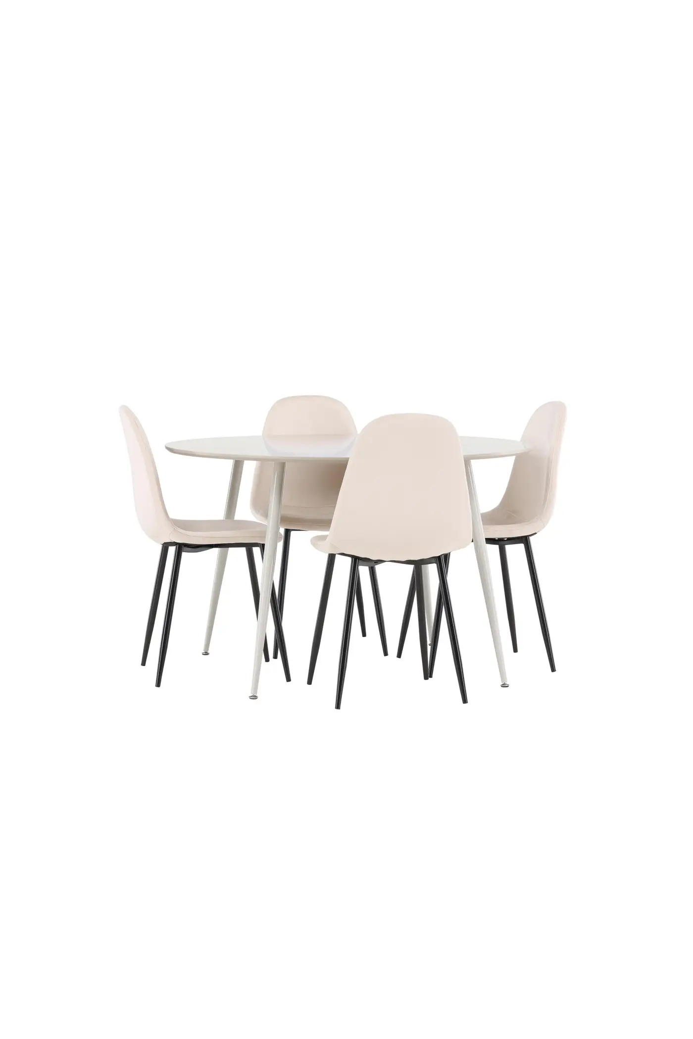 Plaza Esstisch mit Polar Esstischstuhl – Ansicht 3