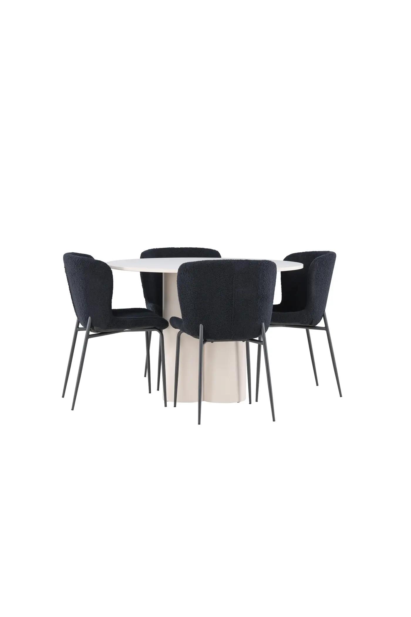 Olivia-Esstisch mit Modesto-Esszimmerstuhl – Ansicht 3