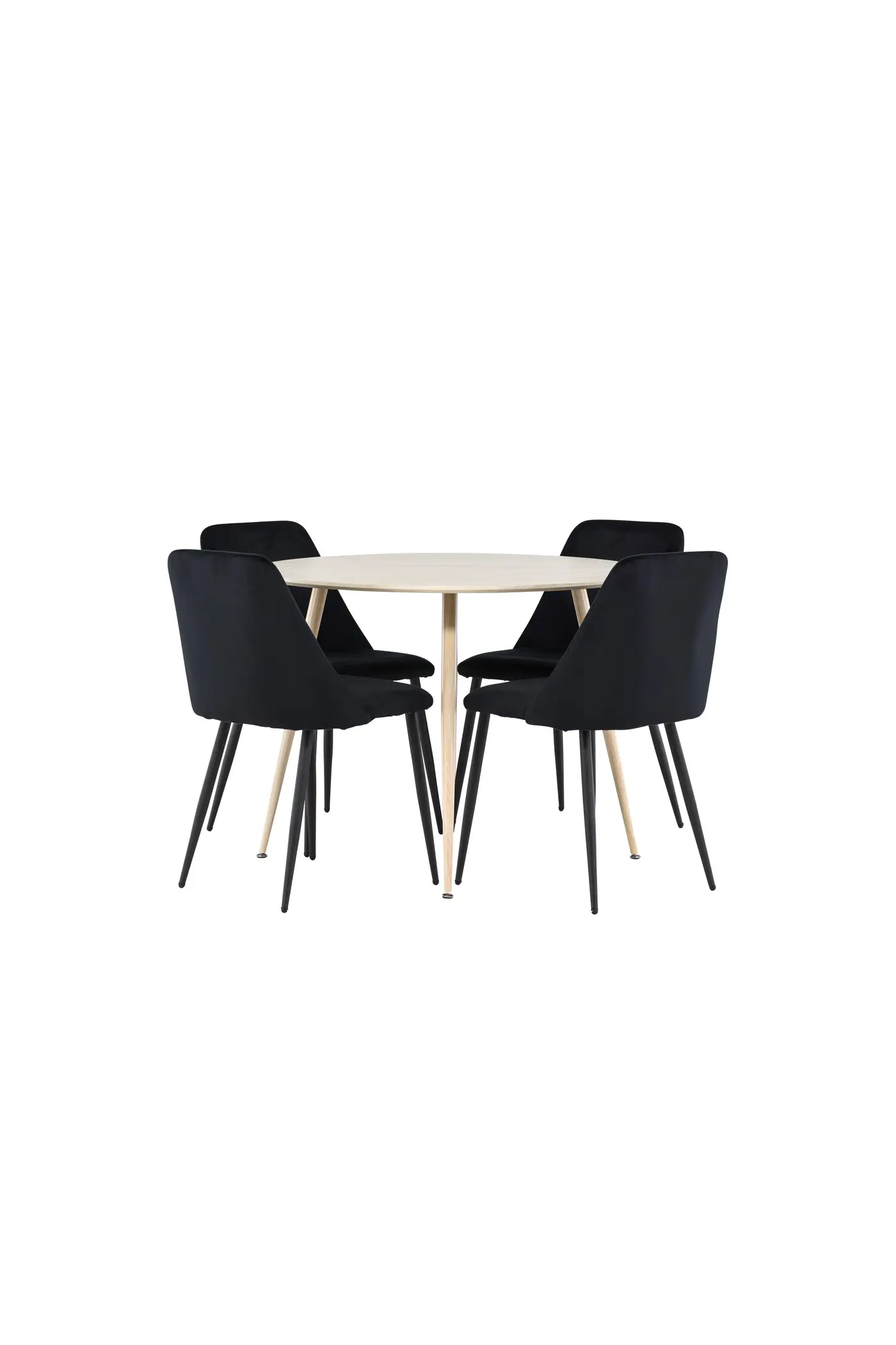 Plaza Esstisch mit Night Dining Chair – Ansicht 2