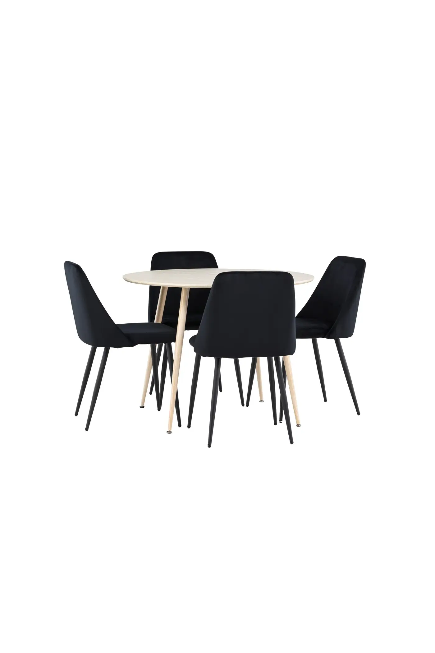 Plaza Esstisch mit Night Dining Chair – Ansicht 3