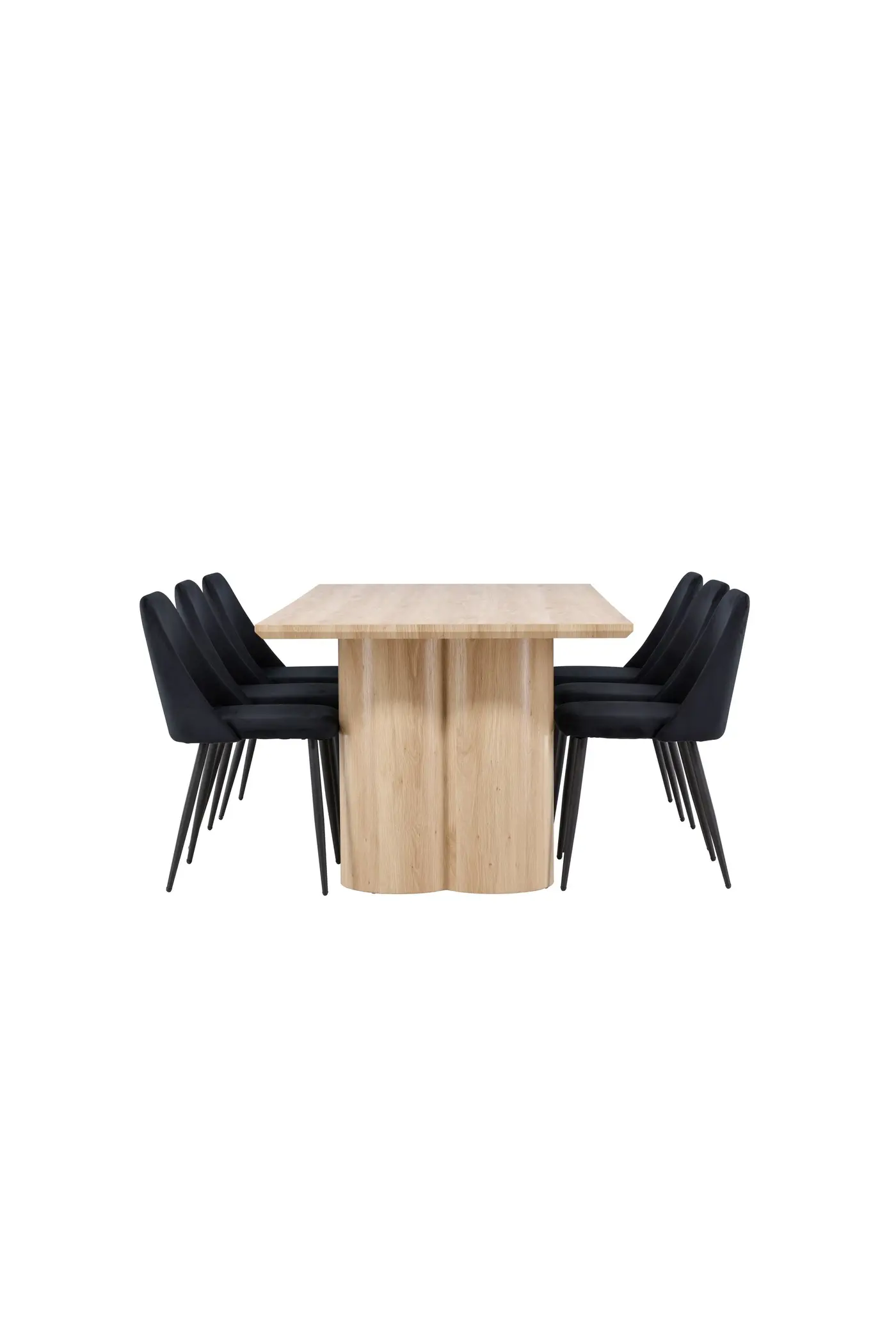 Olivia Esstisch mit Night Dining Chair – Ansicht 2