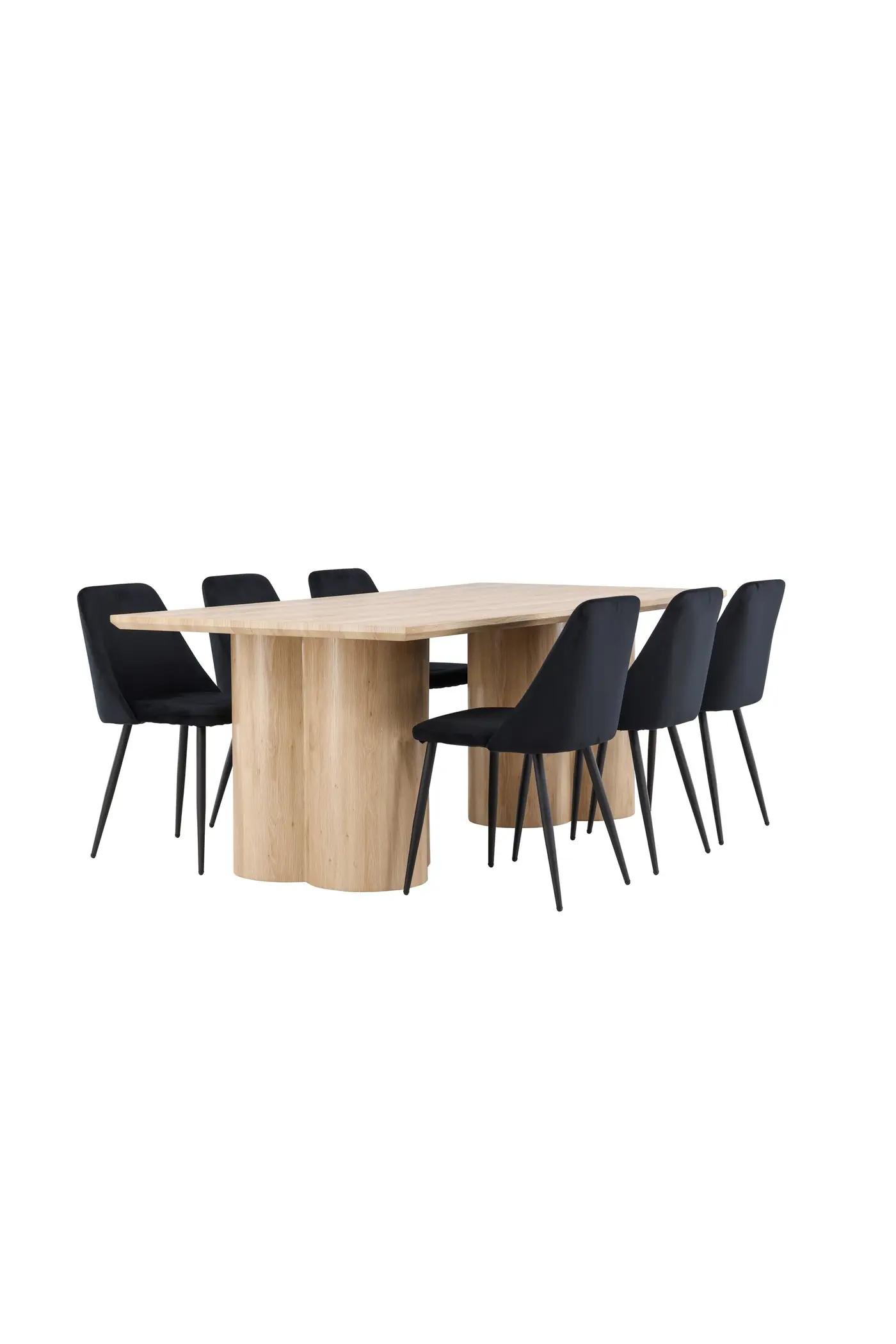 Olivia Esstisch mit Night Dining Chair – Ansicht 3