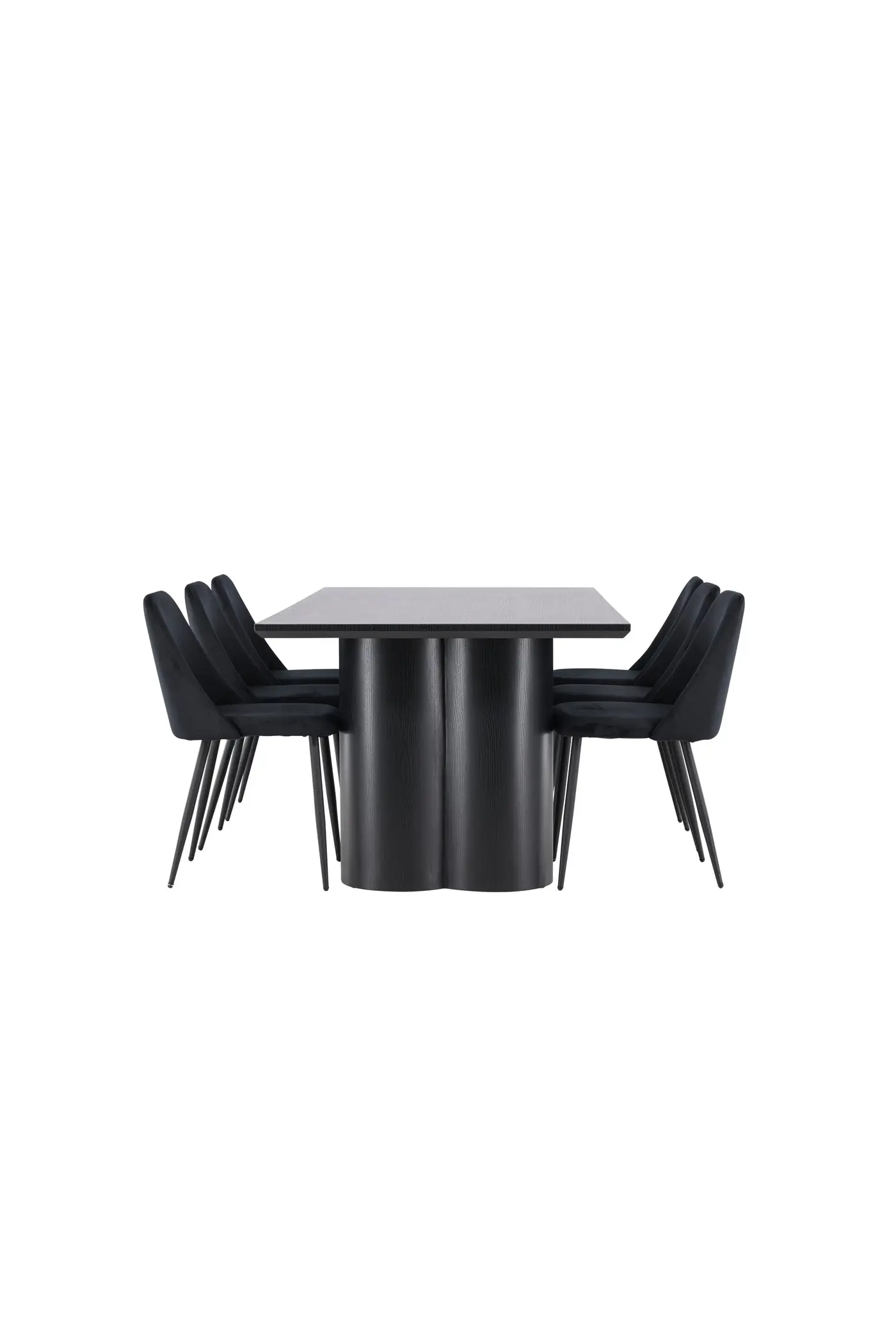 Olivia Esstisch mit Night Dining Chair – Ansicht 2
