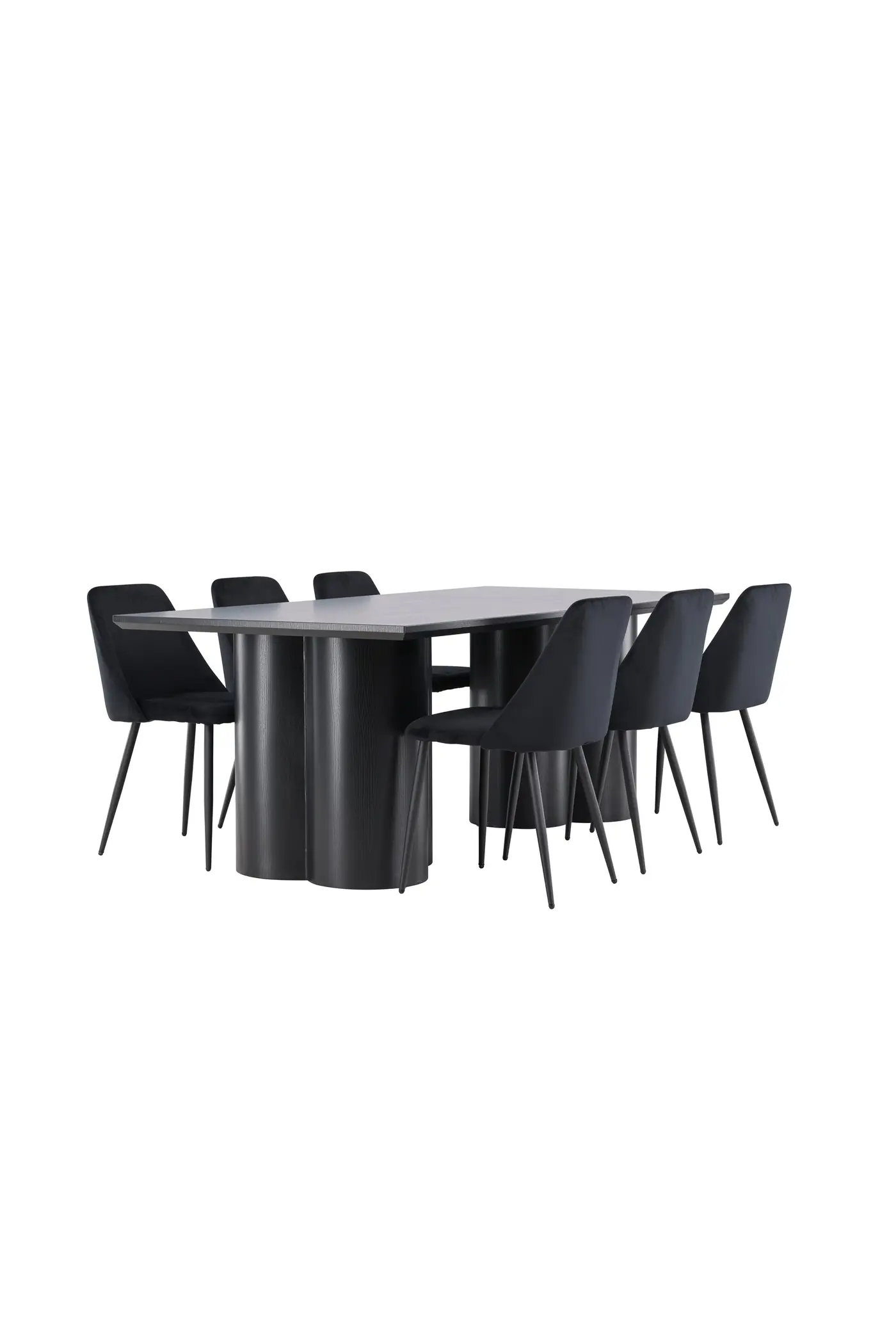 Olivia Esstisch mit Night Dining Chair – Ansicht 3