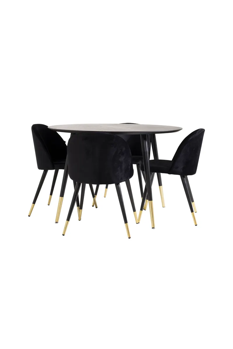 Dipp Esstischgarnitur rund