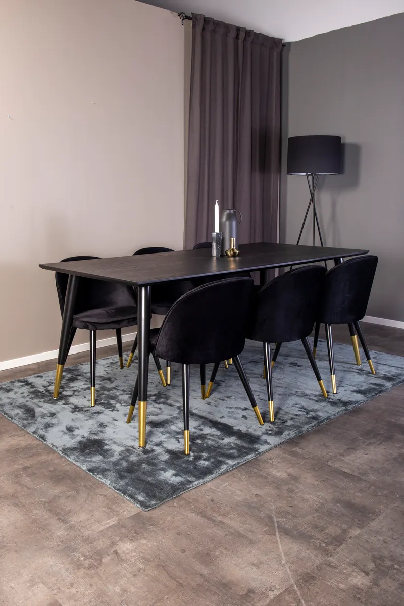 Dipp Rechteckige Esstischgarnitur