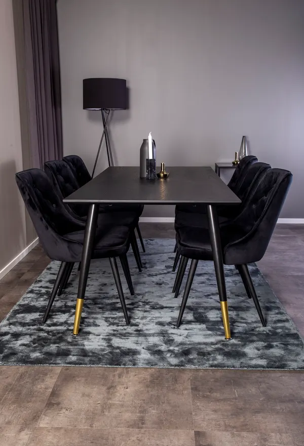 Dipp Rechteckige Esstischgarnitur