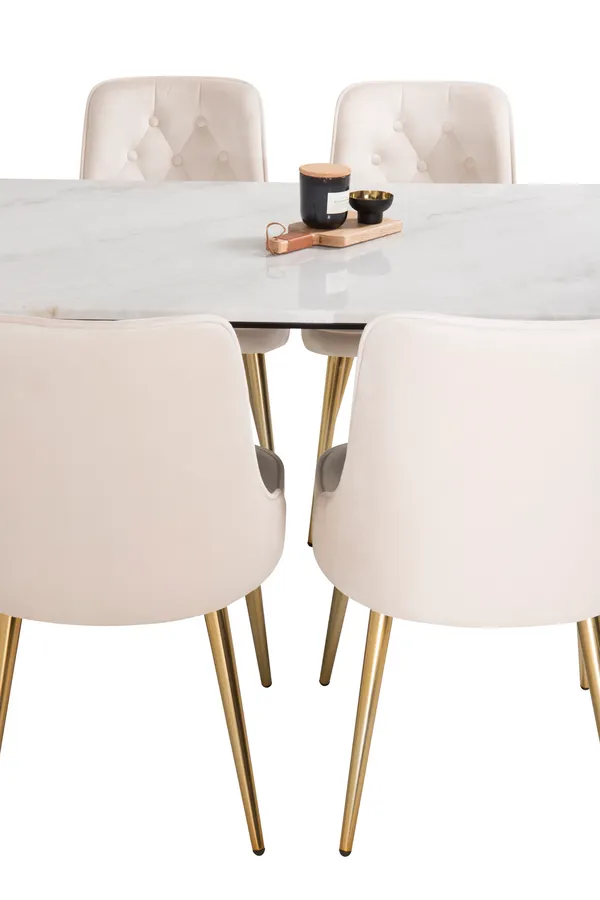 Estelle Rechteckiges Esstischset