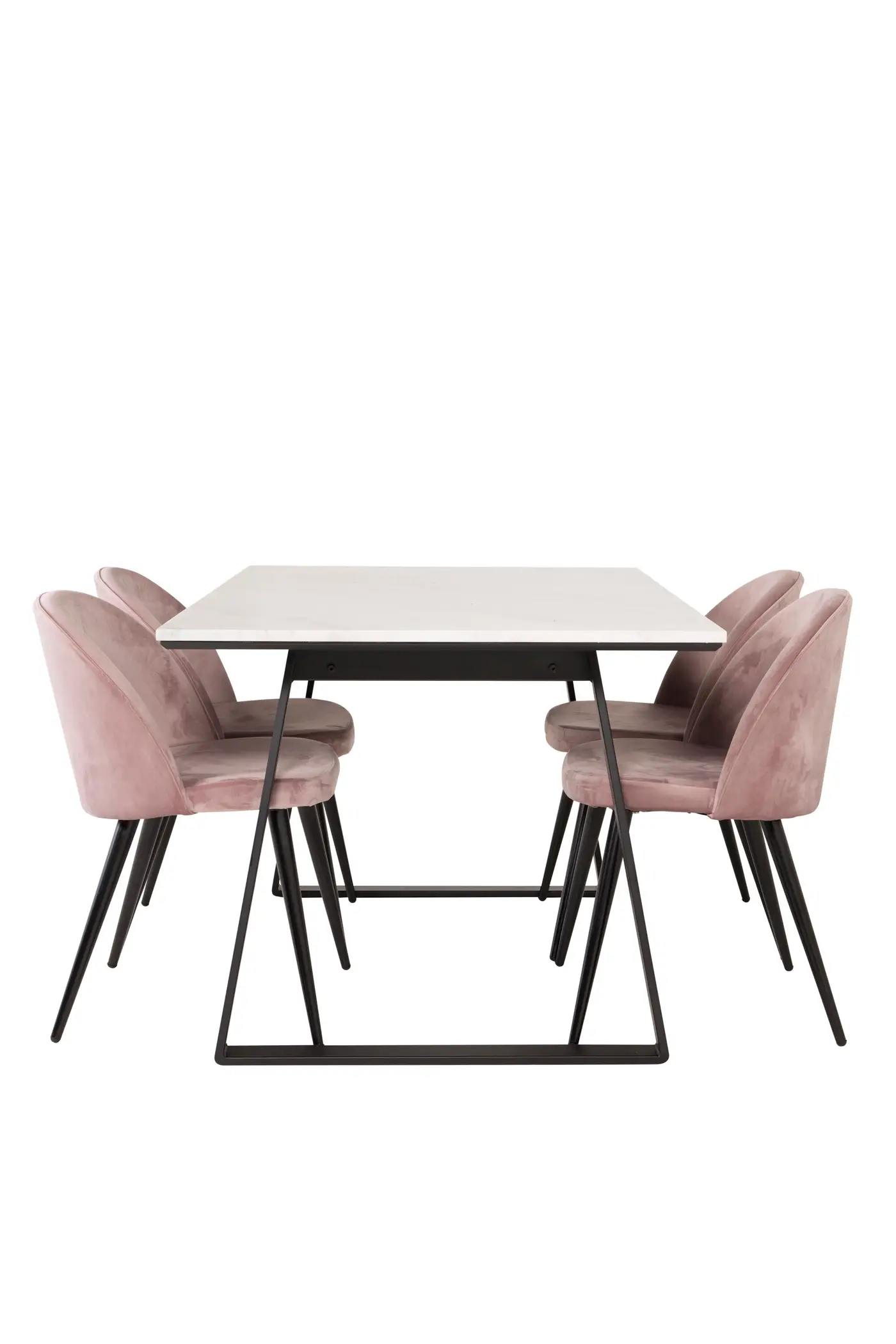 Estelle Rechteckiges Esstischset – Ansicht 2