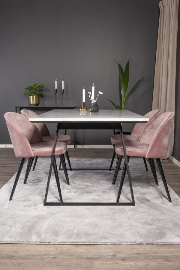 Estelle Rechteckiges Esstischset