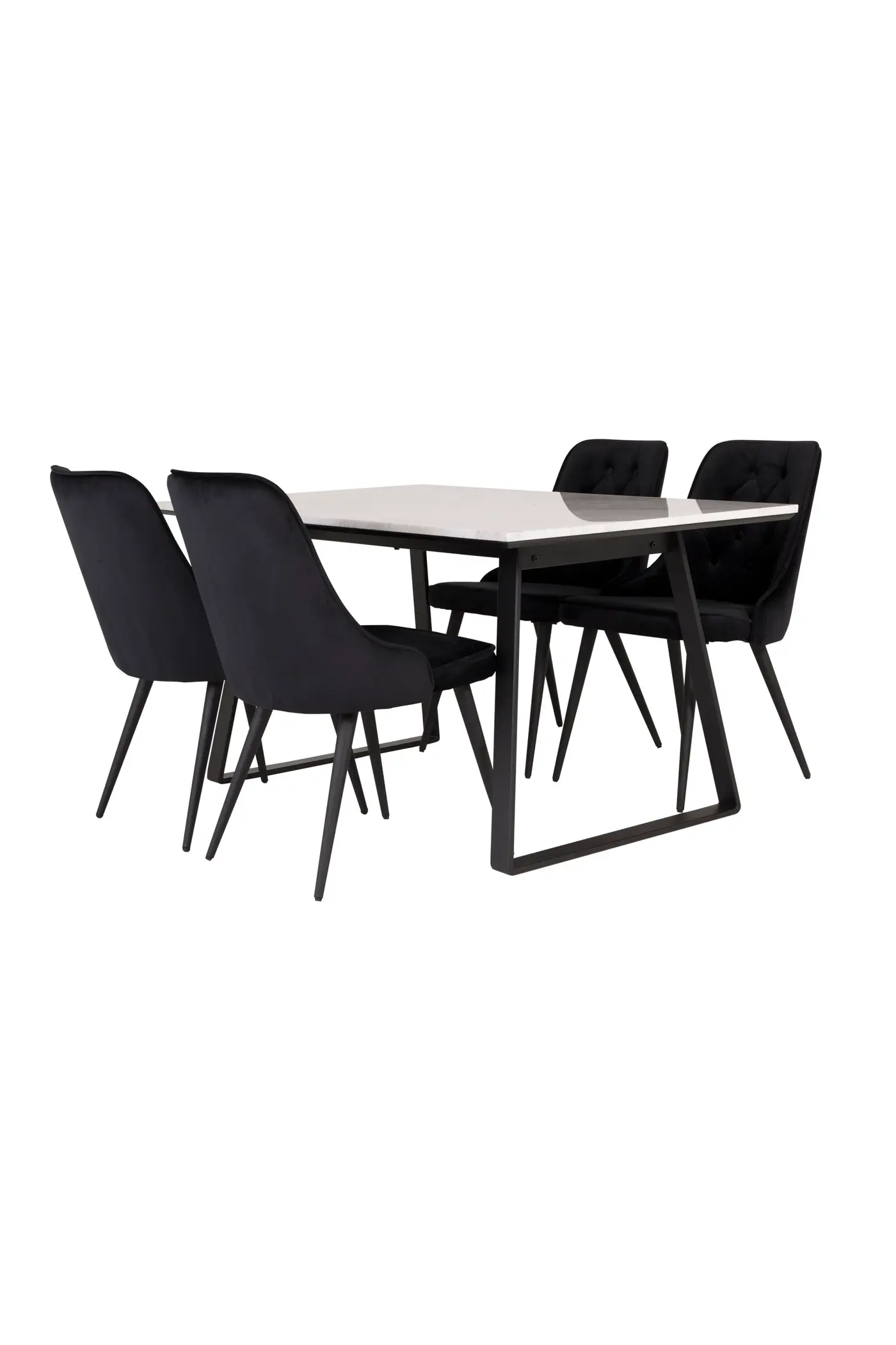 Estelle Rechteckiges Esstischset – Ansicht 3