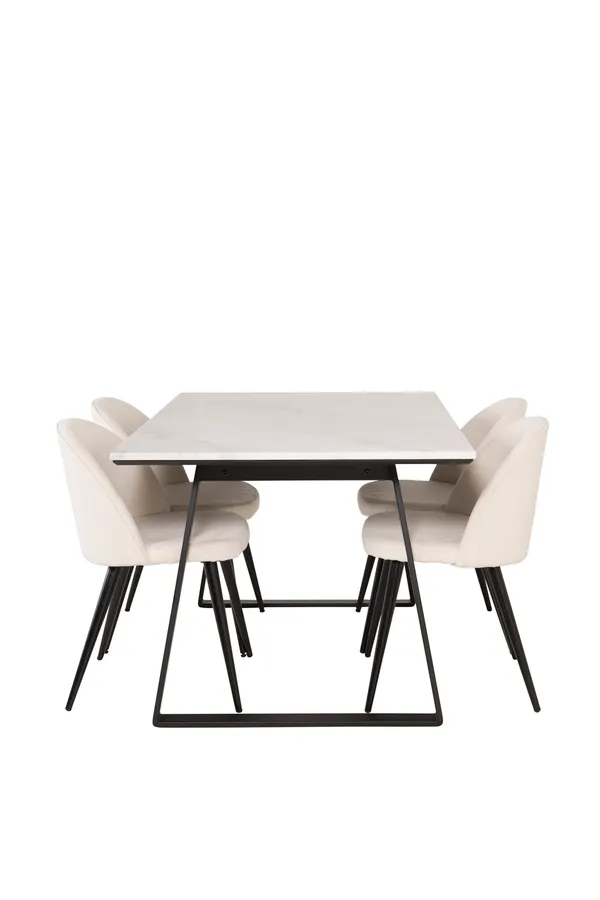 Estelle Rechteckiges Esstischset