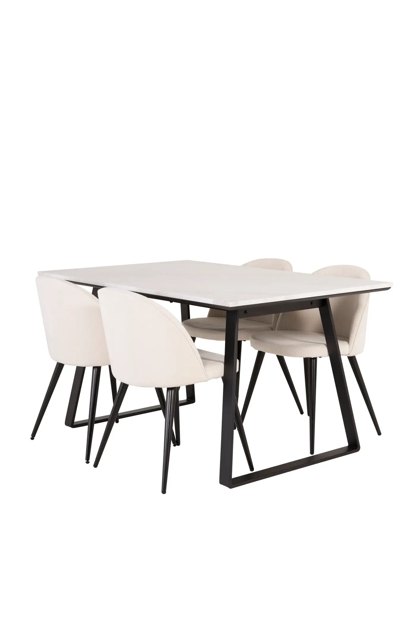 Estelle Rechteckiges Esstischset – Ansicht 3