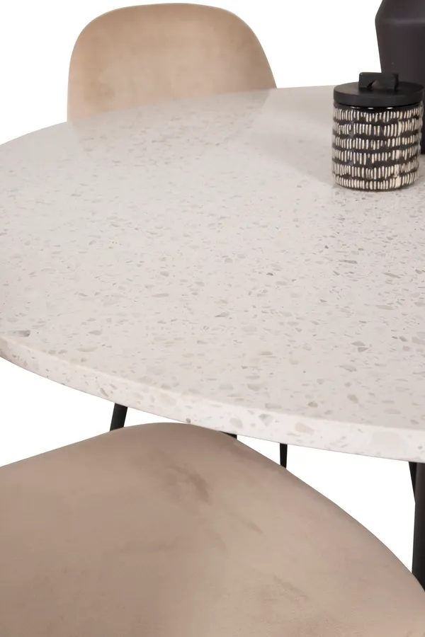 Razzia Esstischset rund