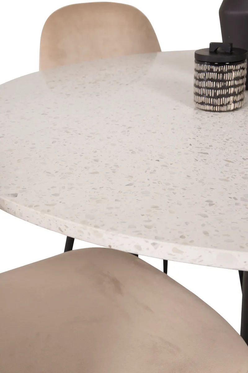 Razzia Esstischset rund