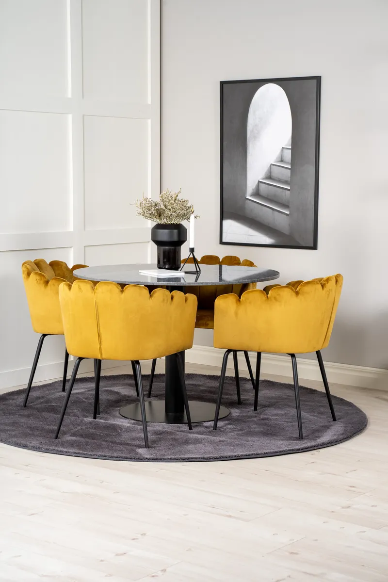 Estelle Esstischgarnitur rund