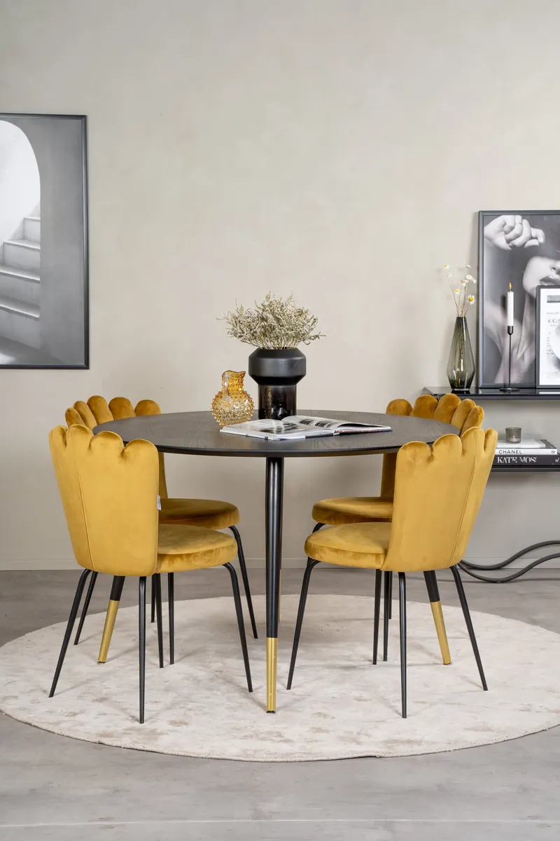 Dipp Esstischgarnitur rund