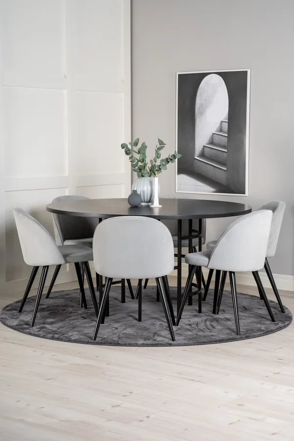 Kopenhagen Rundes Esstischset