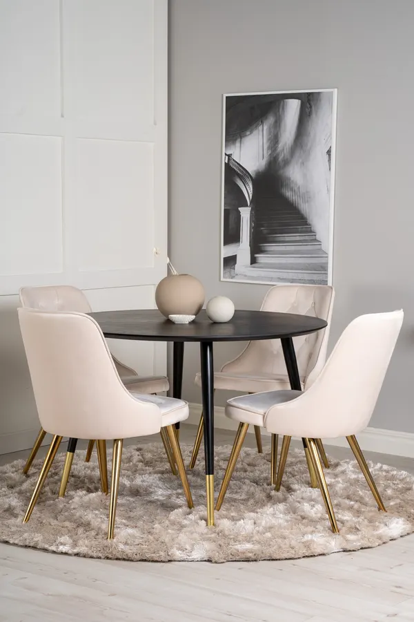 Dipp Esstischgarnitur rund