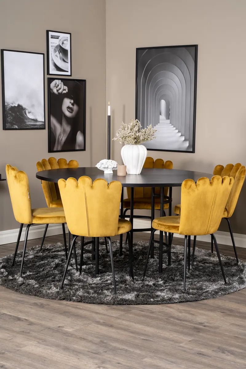 Kopenhagen Rundes Esstischset