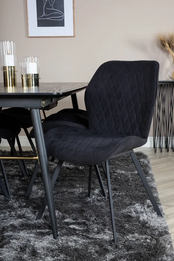 Gold Rechteckiges Esstischset