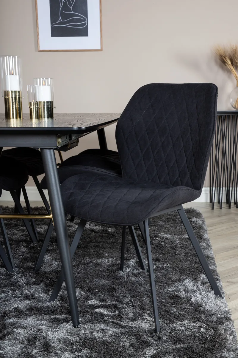 Gold Rechteckiges Esstischset