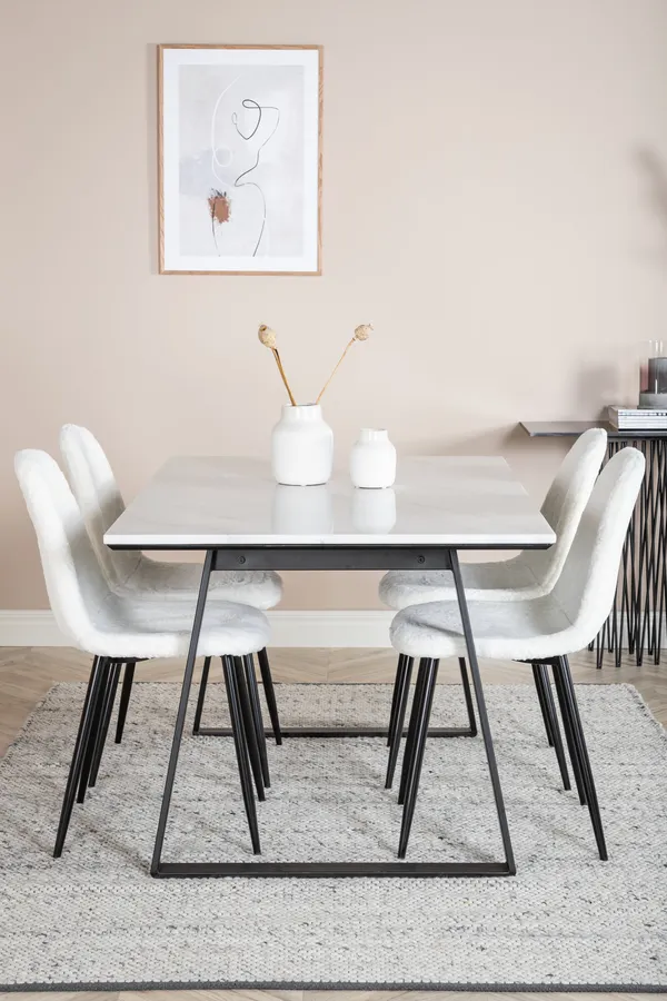 Estelle Rechteckiges Esstischset