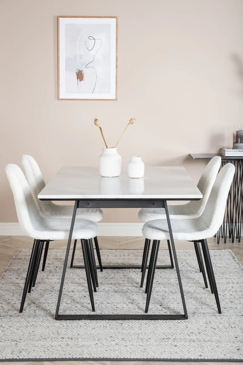 Estelle Rechteckiges Esstischset