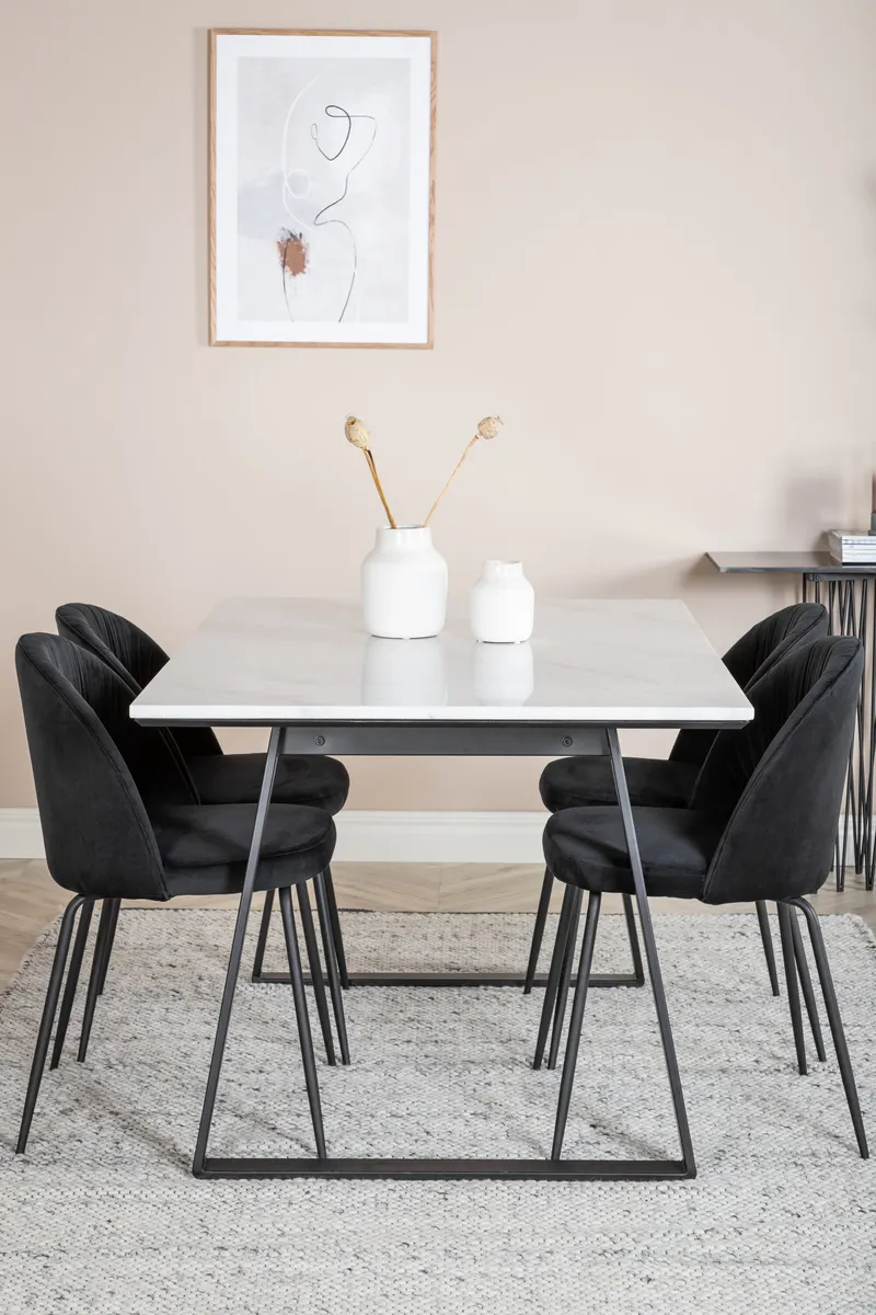 Estelle Rechteckiges Esstischset