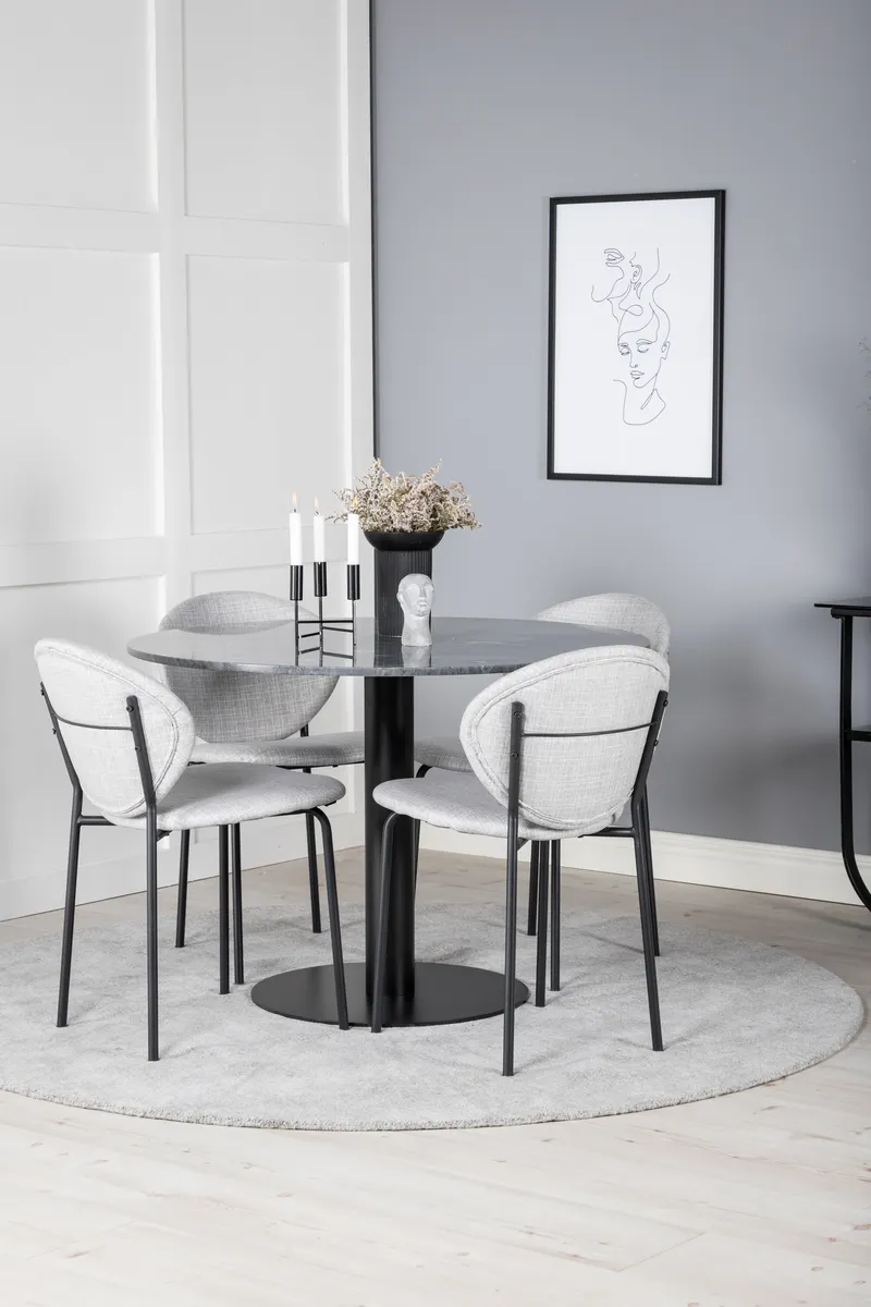 Estelle Esstischgarnitur rund