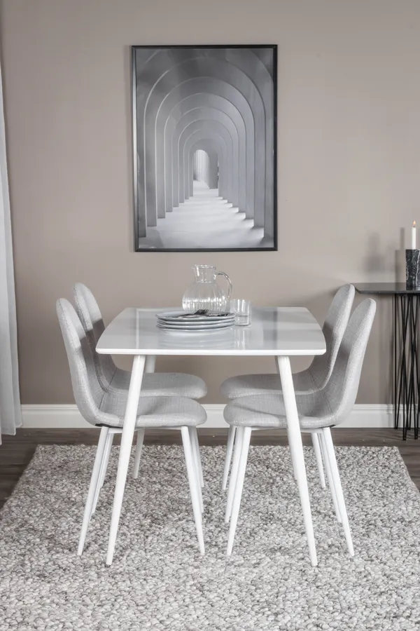 Polar Rechteckiges Esstischset