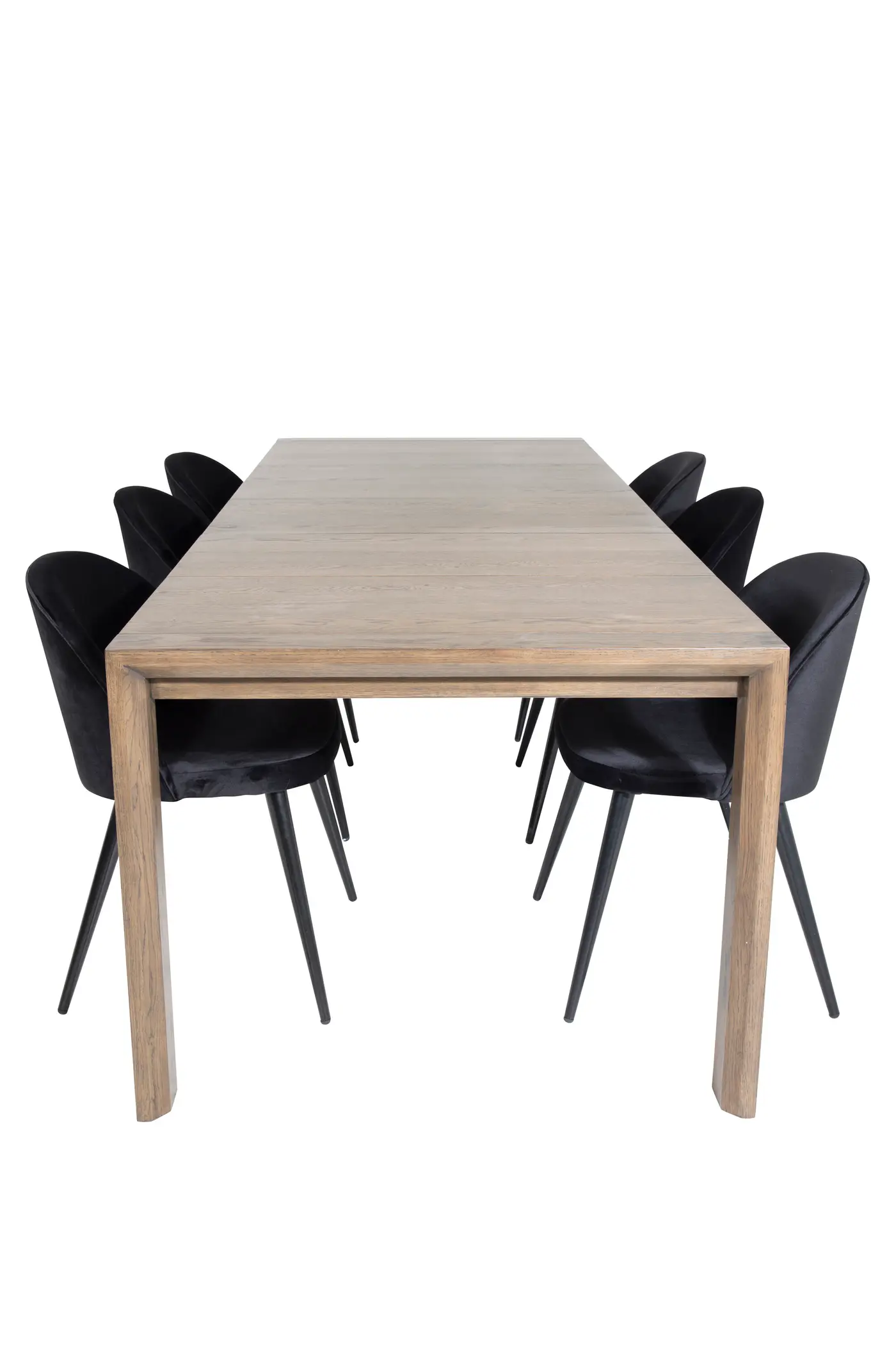 Slider Rechteckiges Esstischset – Ansicht 2