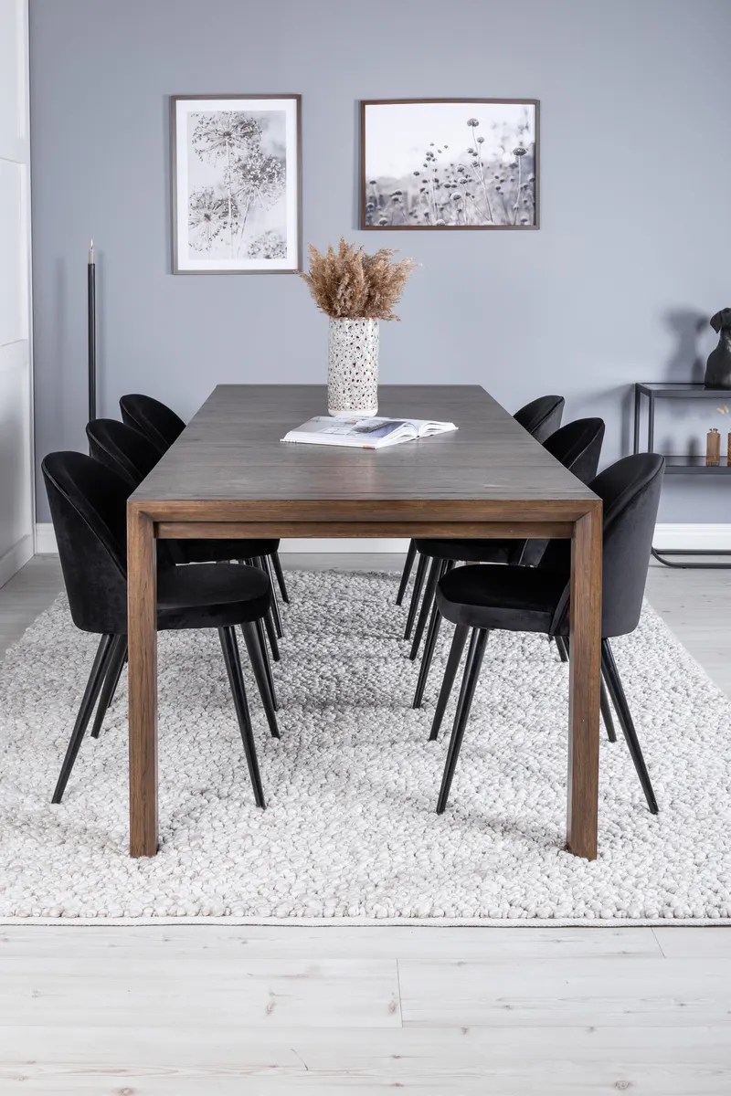 Slider Rechteckiges Esstischset