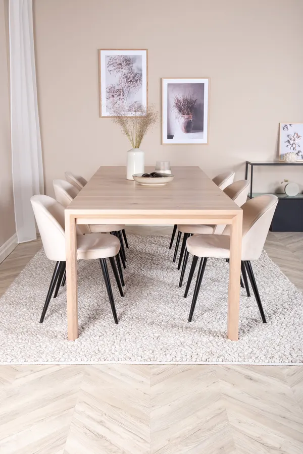 Slider Rechteckiges Esstischset