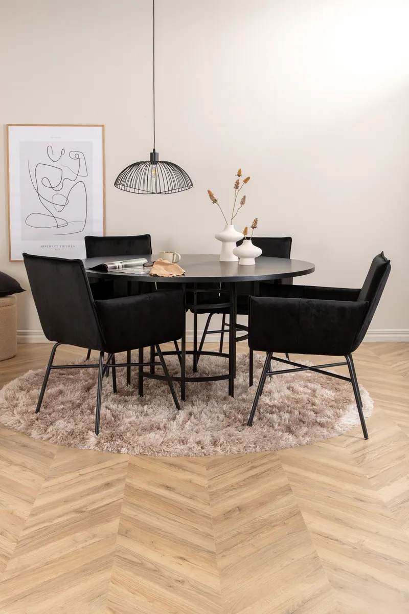 Kopenhagen Rundes Esstischset