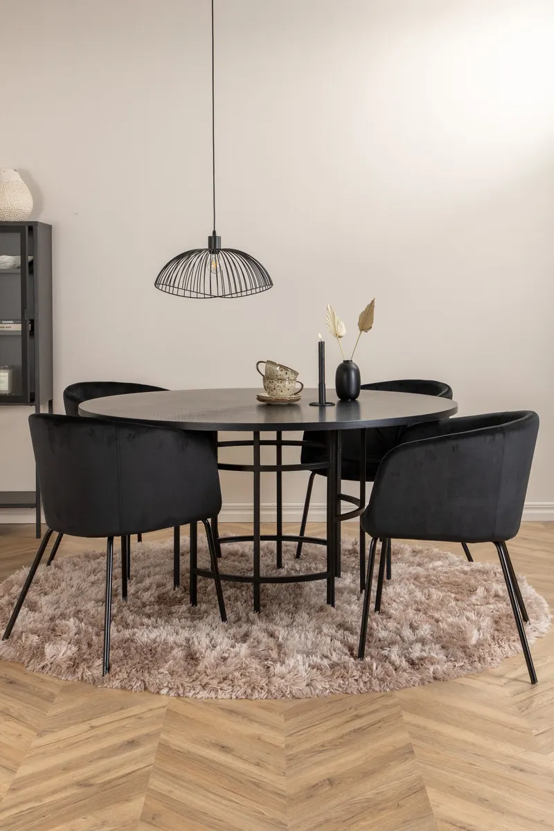 Kopenhagen Rundes Esstischset