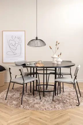 Kopenhagen Rundes Esstischset