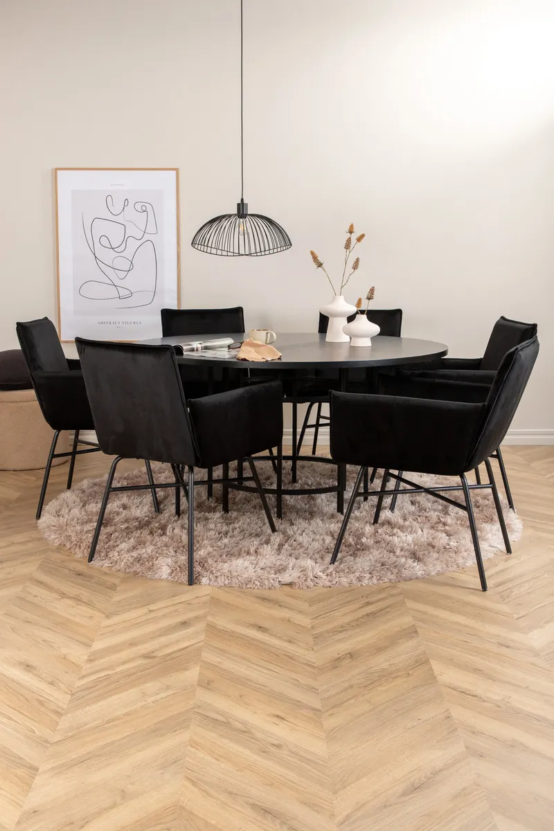 Kopenhagen Rundes Esstischset