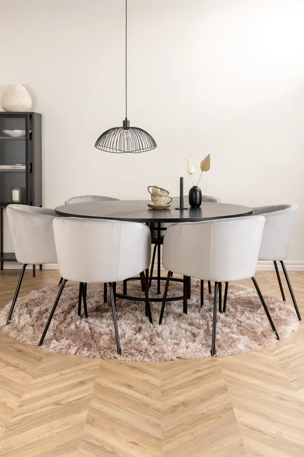 Kopenhagen Rundes Esstischset