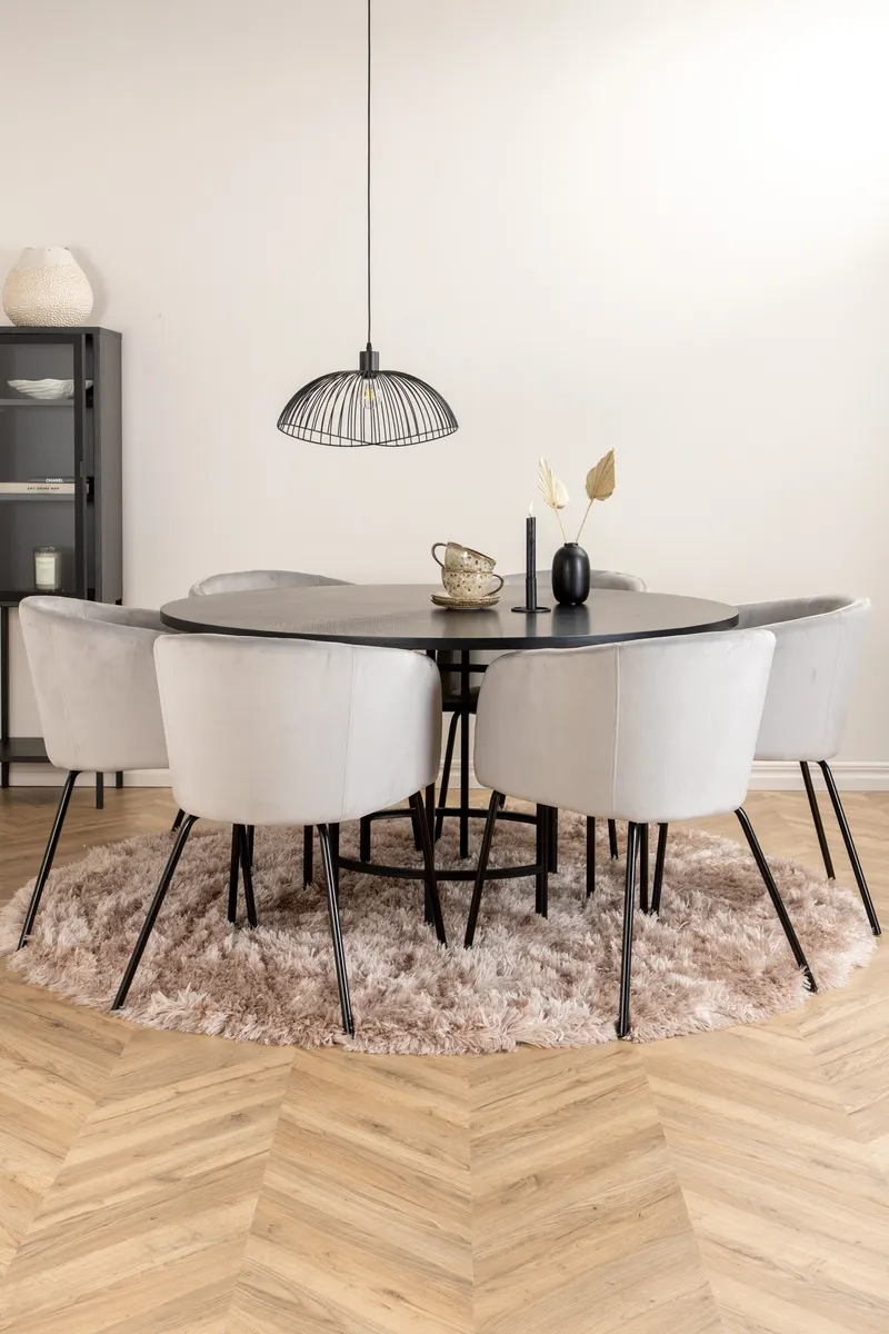 Kopenhagen Rundes Esstischset