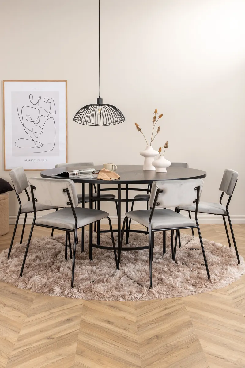 Kopenhagen Rundes Esstischset