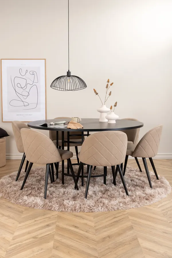 Kopenhagen Rundes Esstischset