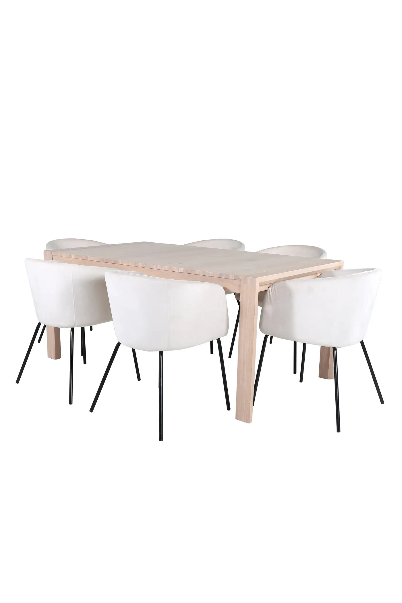 Slider Rechteckiges Esstischset – Ansicht 2