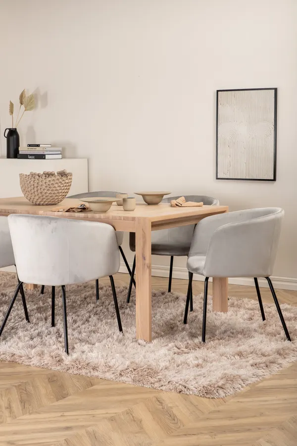 Slider Rechteckiges Esstischset