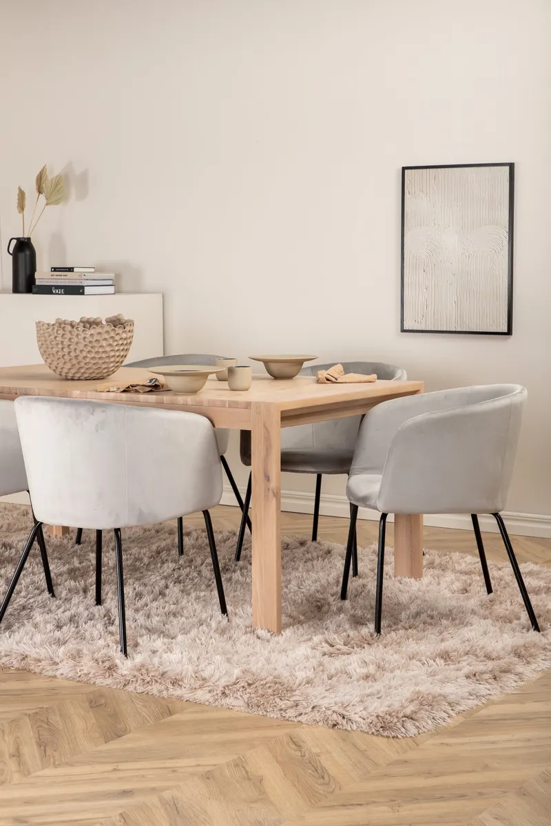 Slider Rechteckiges Esstischset