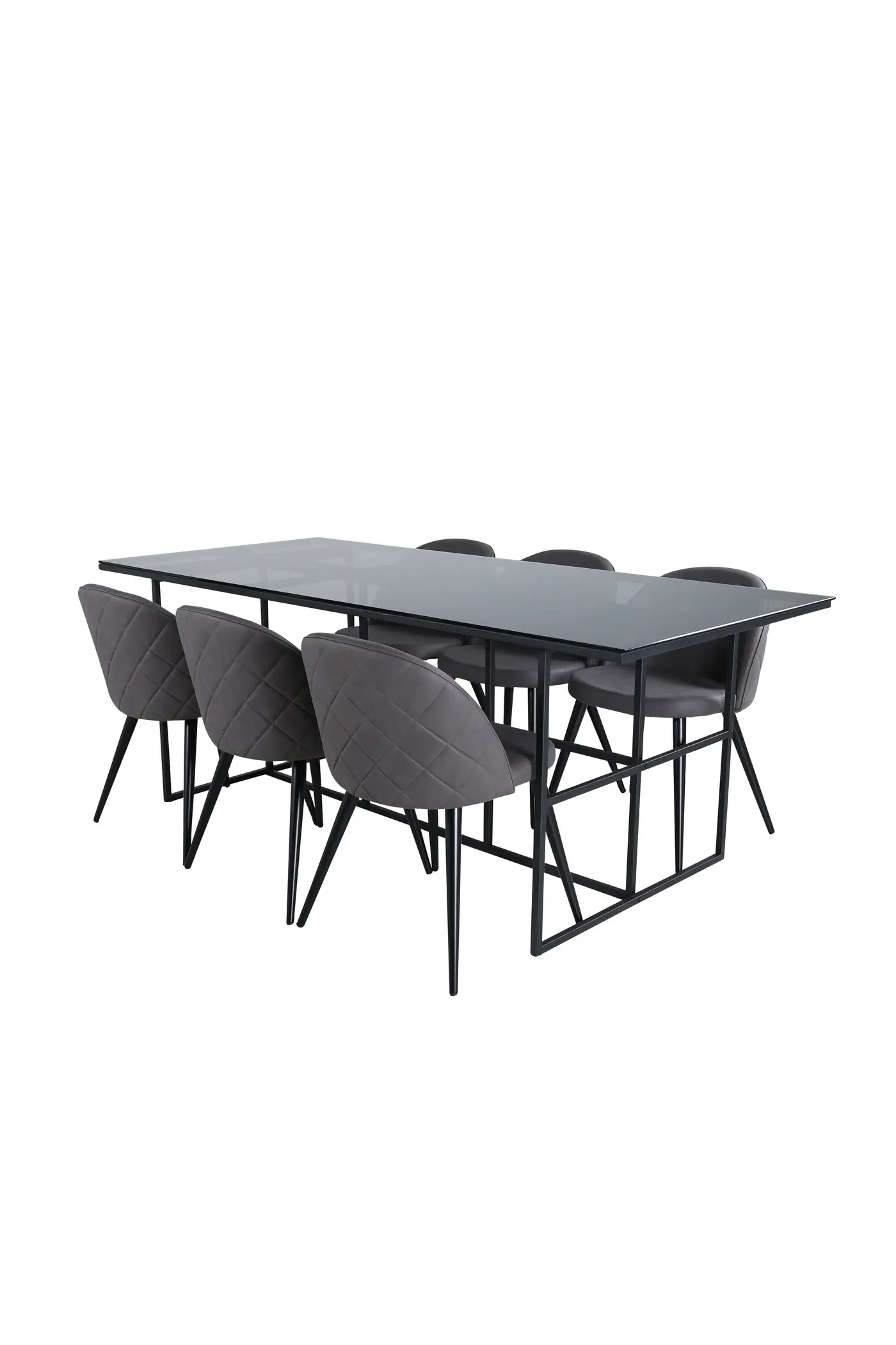 Leif Rechteckiges Esstischset – Ansicht 3