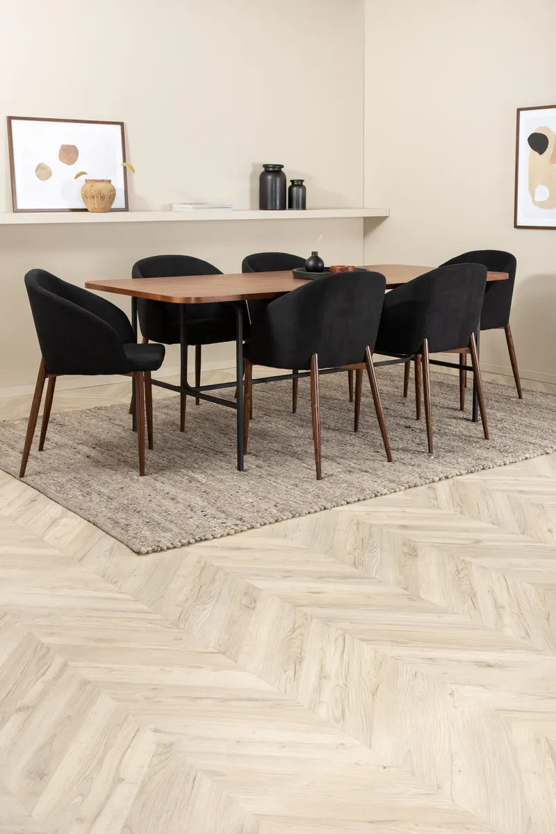 Uno Rechteckiges Esstischset