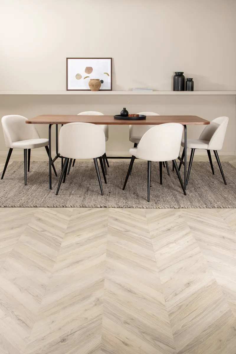 Uno Rechteckiges Esstischset