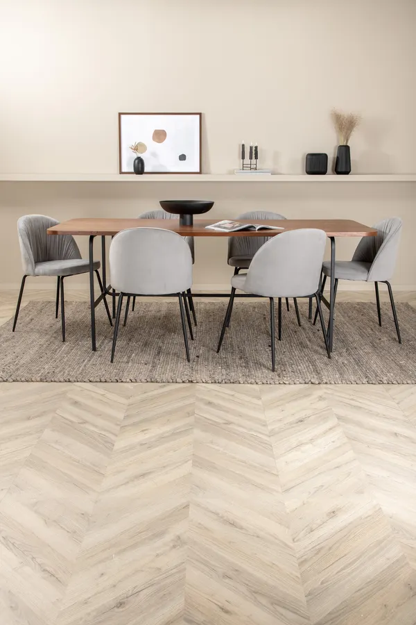 Uno Rechteckiges Esstischset